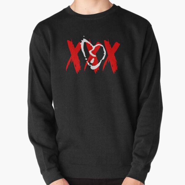 White Broken Heart XXX Pullover Sweatshirt RB0309 product Offical Xxxtentacion Merch