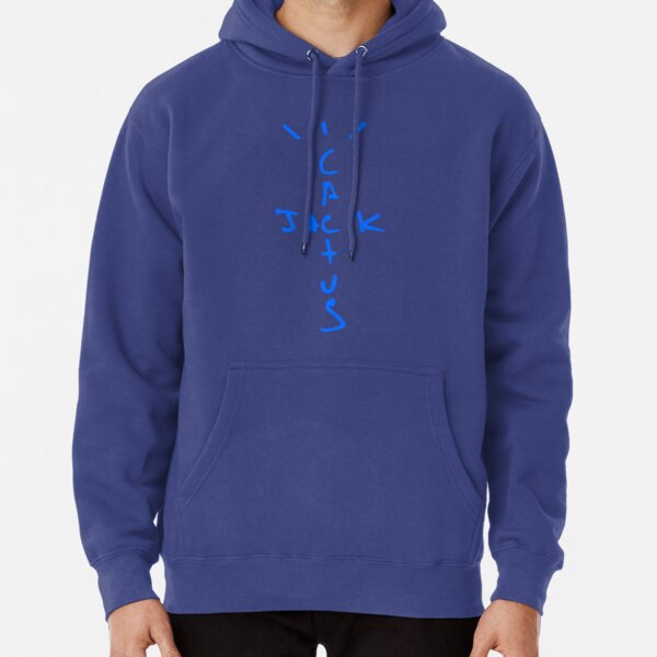 Cactus Jack - Blue (EXCLUSIVE) Pullover Hoodie RB0309 product Offical Xxxtentacion Merch