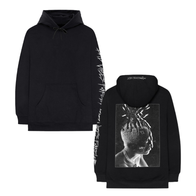 Black xxxtentacion hoodie sale