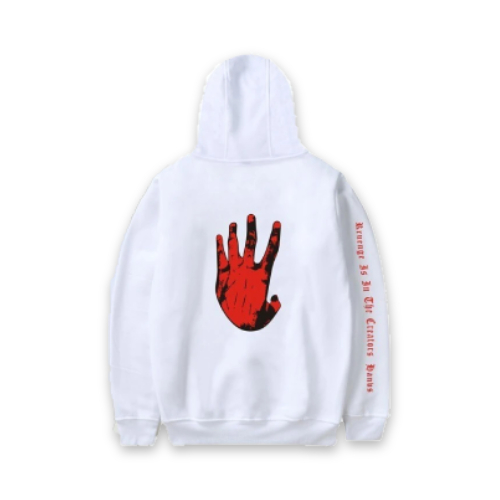 Jahseh Onfroy Hoodies Revenge Hoodie White XXXtentacion Shop