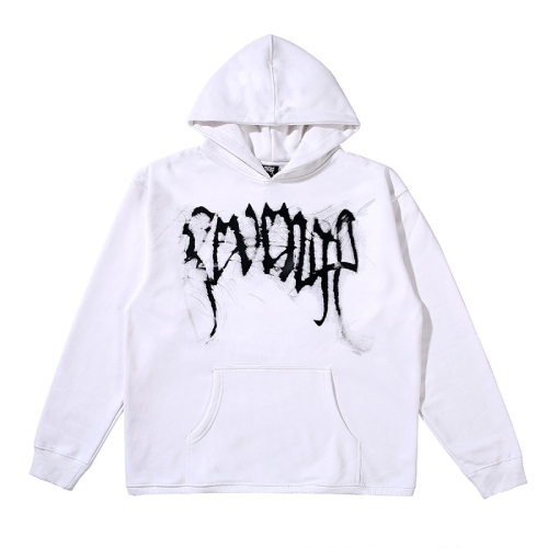 XXXTentacion Smoke Revenge Hoodie White 1 - Xxxtentacion Store