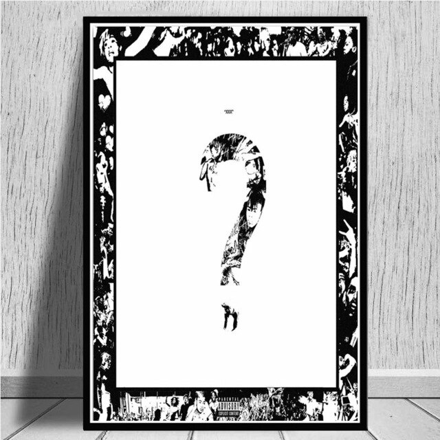 Jahseh Onfroy Posters – Xxxtentacion Iconic Painting Wall Art