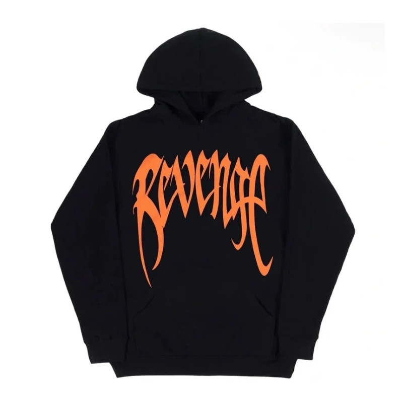 Xxxtentacion Hoodies Orange Arch Logo Revenge Hoodie XXXtentacion Shop