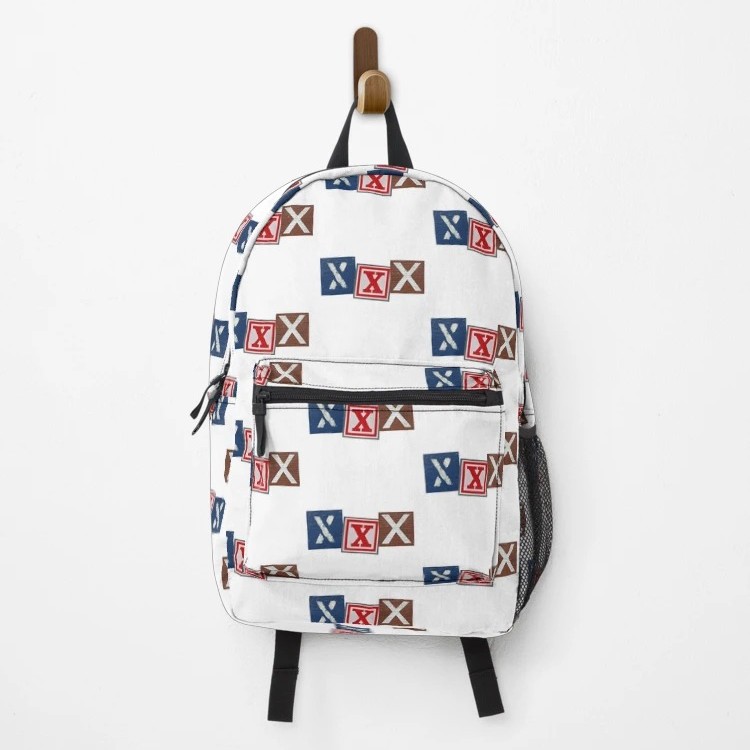 Xxxtentacion Backpacks xxx magazine letters Backpack